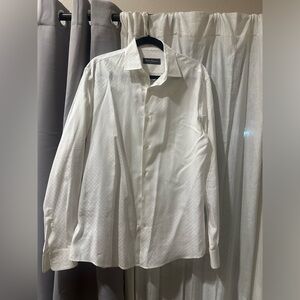 Men’s Salvatore Ferragamo Designer White Button Up